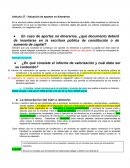 Ley de sociedaded _Art.27 _Valuación de aportes no dinerarios