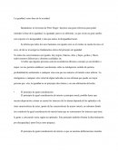 La igualdad, como base de la sociedad