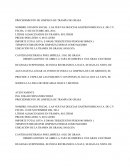 Informe delimpieza de trampas