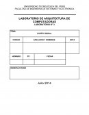 LABORATORIO DE ARQUITECTURA DE COMPUTADORAS LABORATORIO N° 3