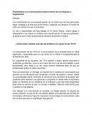 TIC'S en una empresa