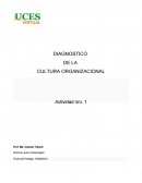 DIAGNOSTICO DE LA CULTURA ORGANIZACIONAL