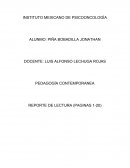 Hisotria de las ideas pedagogicas