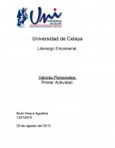 Valores de un emprendedor