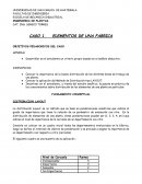 Elementos de una fabrica