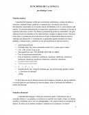 Funciones de la lengua. Función emotiva