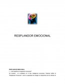 RESPLANDOR EMOCIONAL ¿Qué significa el resplandor emocional?