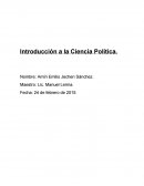 Introducción a la Ciencia Política