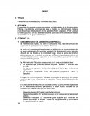 Fundamentos, Administración y Funciones del Estado