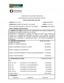 Planeacion didactica de geografia de mexico y del mundo