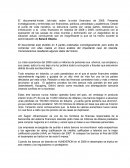 El documental Inside Job trata sobre la crisis financiera de 2008