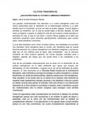 Cultivos trasgenicos