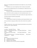 Proyecto cuidado del agua del plomo