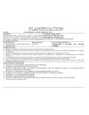Planificacion. CAMPOS FORMATIVOS