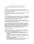 LAS REFORMAS DEL ARTÍCULO 123 CONSTITUCIONAL
