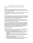 LAS REFORMAS DEL ARTÍCULO 123 CONSTITUCIONAL