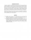 Descripcion de un Proyecto