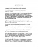 Biología cuestionario