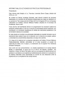 Informe final de practicas profesionales