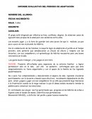 Evaluación Narrativa Primer periodo