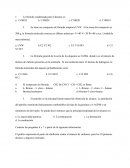 La fórmula condensada para el decano e