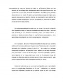 Propositos educacion