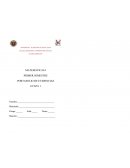 MATEMÁTICAS I Etapa 1 Operaciones con Polinomios