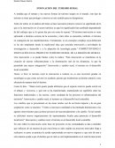 INNOVACION DEL TURISMO RURAL