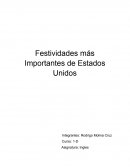 Festividaees mas importante de Estados Unidos