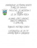 Historia clinica