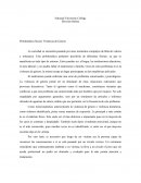 Problemática social: Violencia de genero