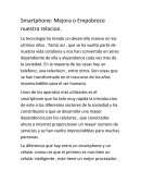 Smartphone: Mejora o Empobrece nuestra relacion.