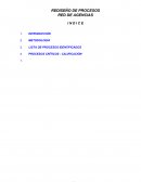 REDISEÑO DE PROCESOS RED DE AGENCIAS