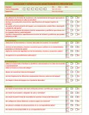 Lista de verificación: Ejecución y verificación del mantenimiento preventivo