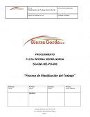 Planificacion de trabajos de mantencion