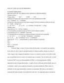 Hoja de toma de datos primarios. Experimentación en química.