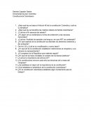 Constitucional Colombiano cuestionario