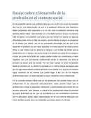 Desarrollo de la profecion