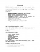 Compraventa. Clasificación