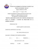 Anteproyecto de tesis