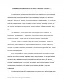 Comunicacion organizacional en una minera