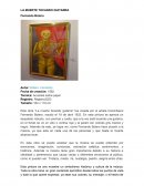 Analisis de la obra de Fernando Botero, La Muerte Tocando Guitarra