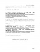 Sumario de un trabajador que incurre en malas practicas laborales