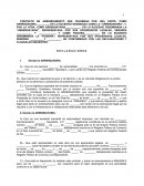 Contrato de arrendamiento