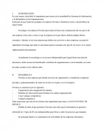 Novatec empresa. Página 1