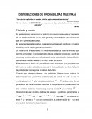 DISTRIBUCIONES DE PROBABILIDAD MUESTRAL