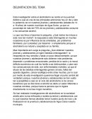 Ejemplo de Delimitación del Tema