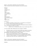 ¿Cómo afecta la temperatura a una reacción enzimática?