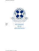 Embarazo y maternidad en la adolescencia