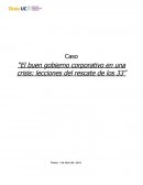 El buen gobierno corporativo en una crisis: lecciones del rescate de los 33